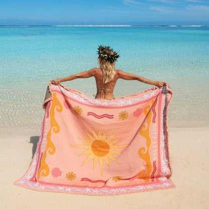 Sunni Scenes - Salty Luxe Travel Rug