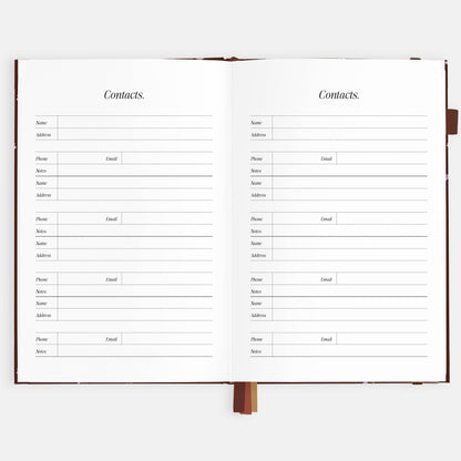 Fox & Fallow - 2026 Wisteria A5 Vertical Planner