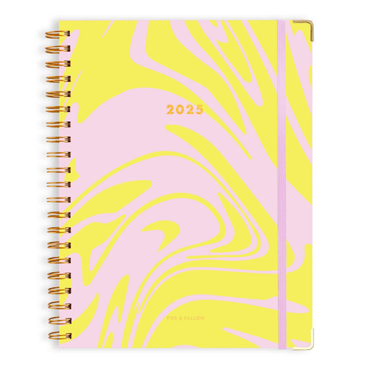 Fox & Fallow - 2025 Planner - A4 Academic - Acid Wash