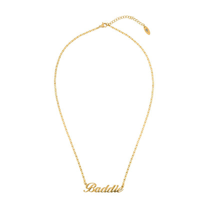 Baddie 18k Gold Plated Necklace
