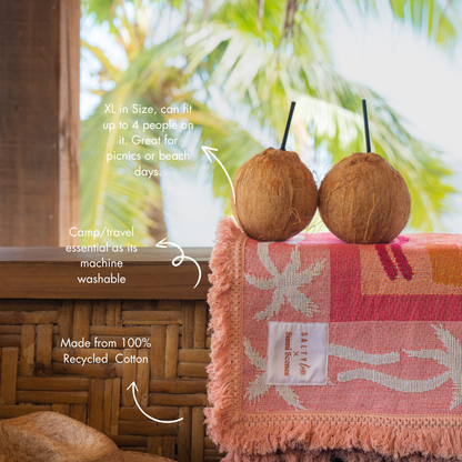 Sunni Scenes - Salty Luxe Travel Rug