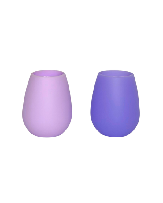 Porter Green - Tanzanite + Amethyst | Fegg | Silicone Unbreakable Glasses