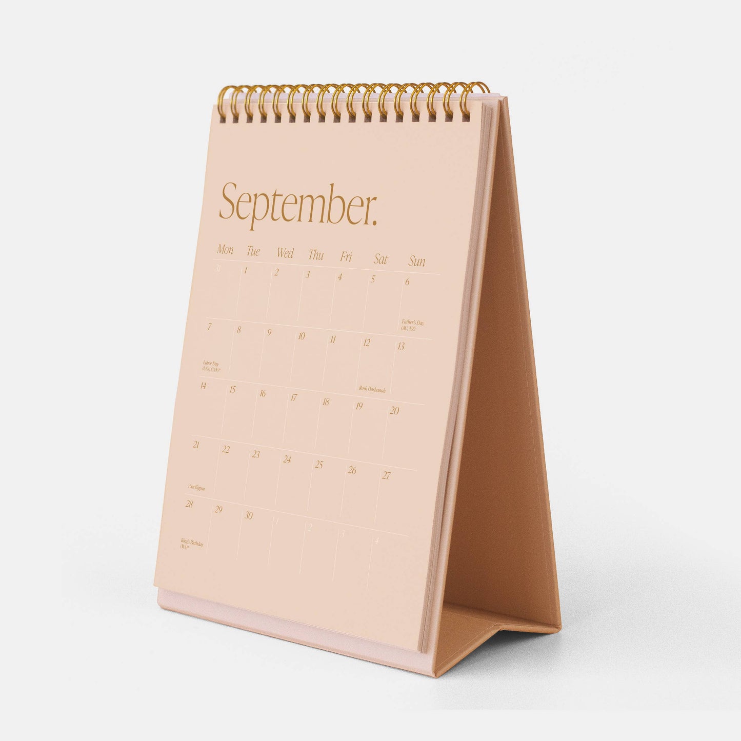 Fox & Fallow - 2026 Minimal Desk Calendar