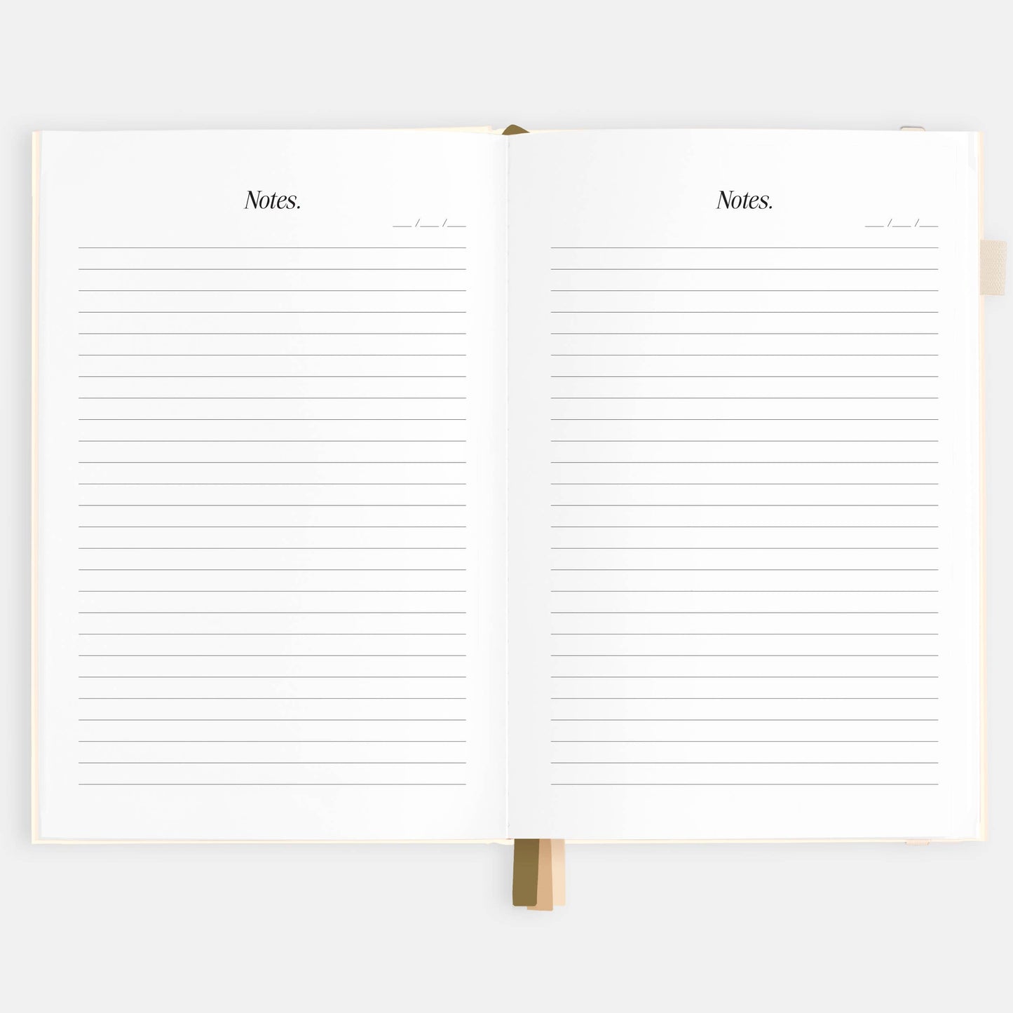 2026 Creme A5 Vertical Planner | Fox & Fallow