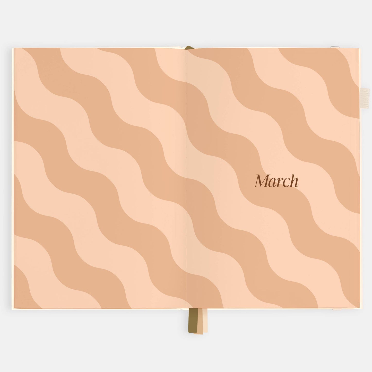 2026 Creme A5 Vertical Planner | Fox & Fallow