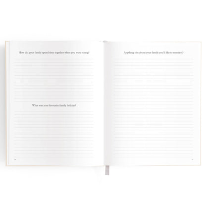 This Is My Story Memoir Journal Cream | Fox & Fallow