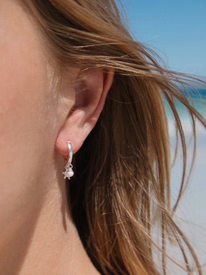 Oceanic Hoops in Sterling Silver | Malakai the Label