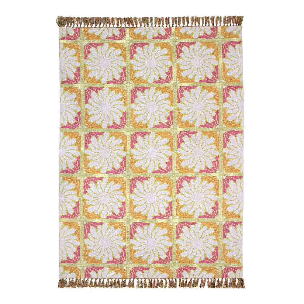 Bambury - Zinnia Throw Blanket - Sorbet