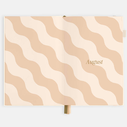 2026 Creme A5 Vertical Planner | Fox & Fallow