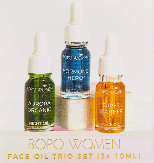 Mini Face Oil Sampler Trio BOPO -