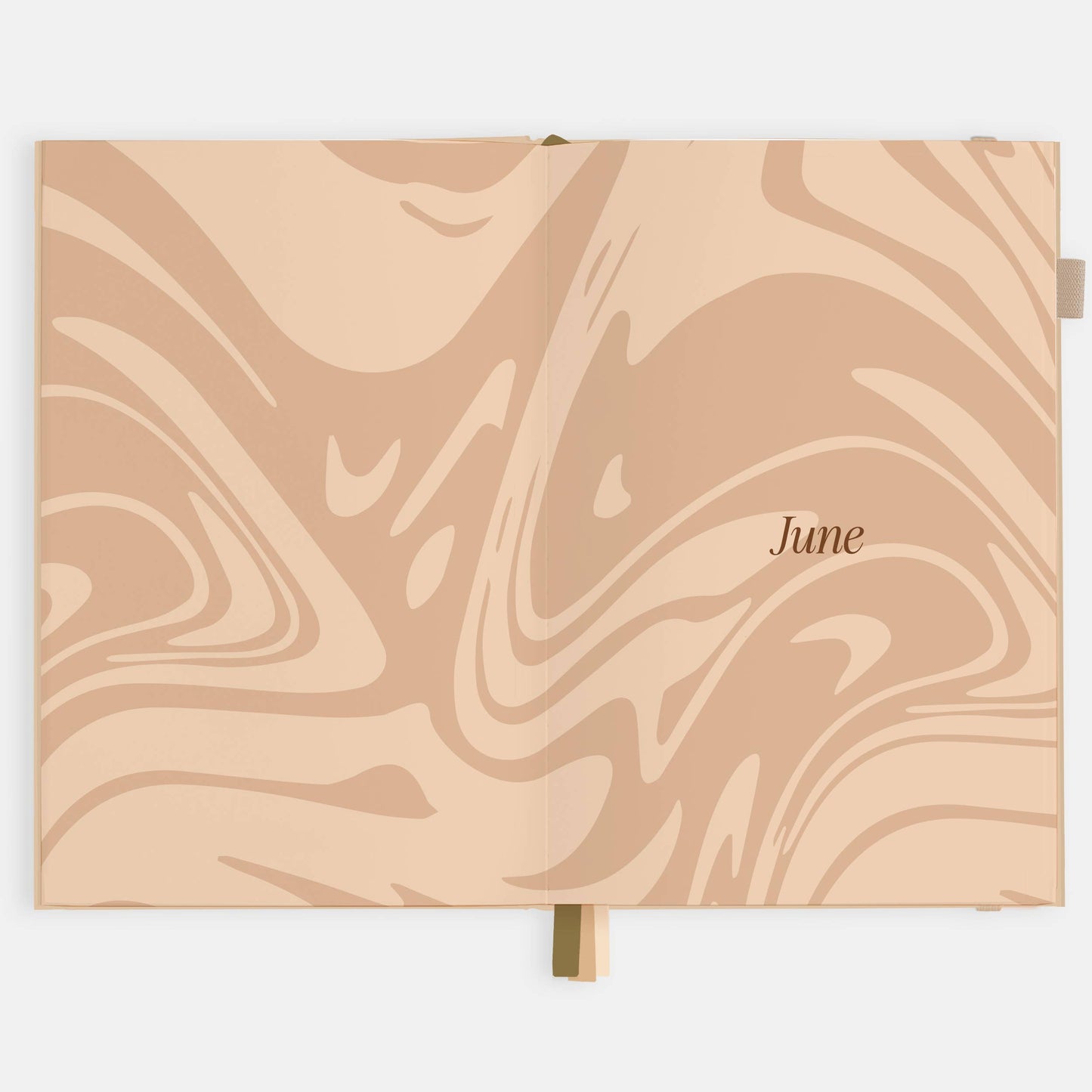 Fox & Fallow - 2026 Taupe A5 Horizontal Planner