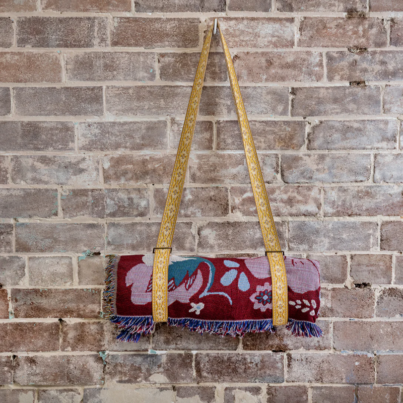 'Magical Mystery' Woven Picnic Rug/Throw Large 170x200cm - HENDEER
