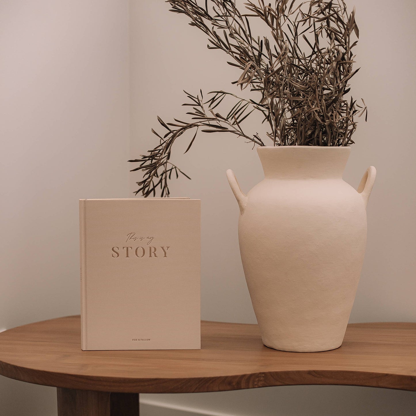 This Is My Story Memoir Journal Cream | Fox & Fallow