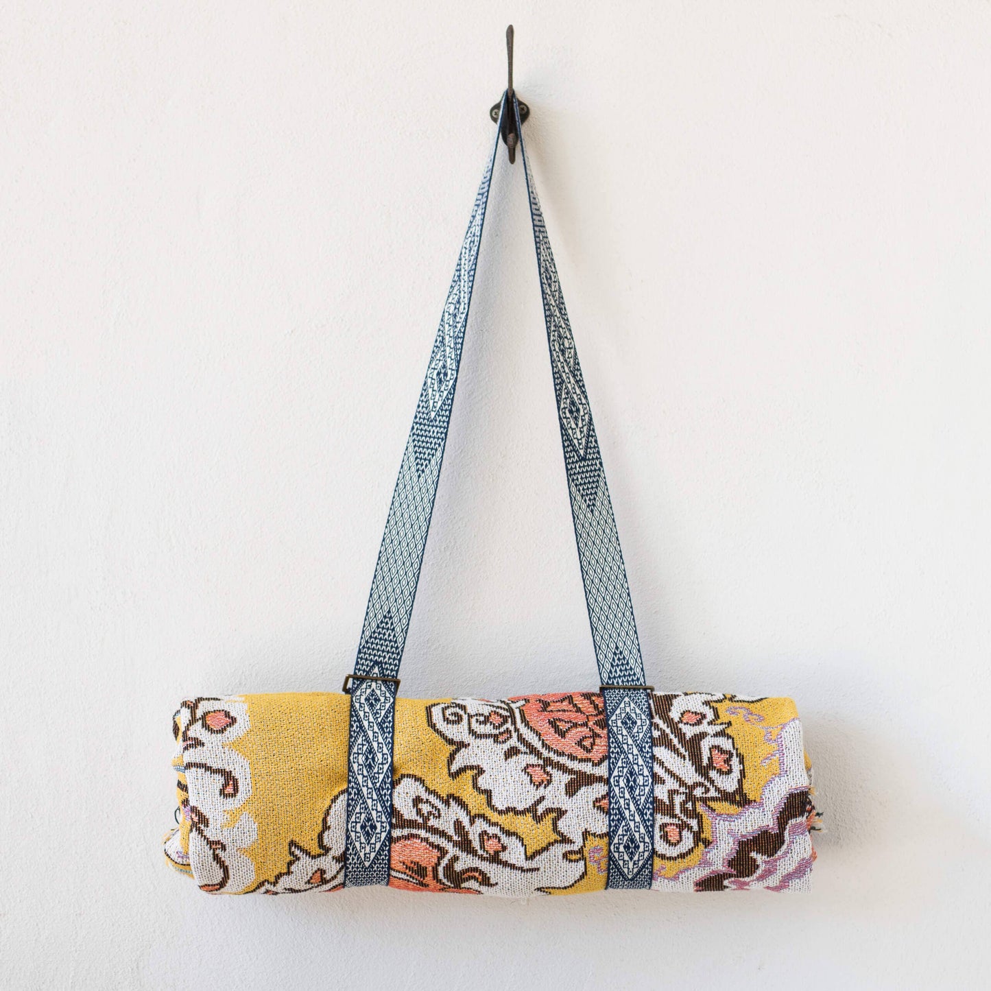 ‘Here Comes The Sun' Woven Picnic Rug/Throw: Regular 130x160cm | HENDEER