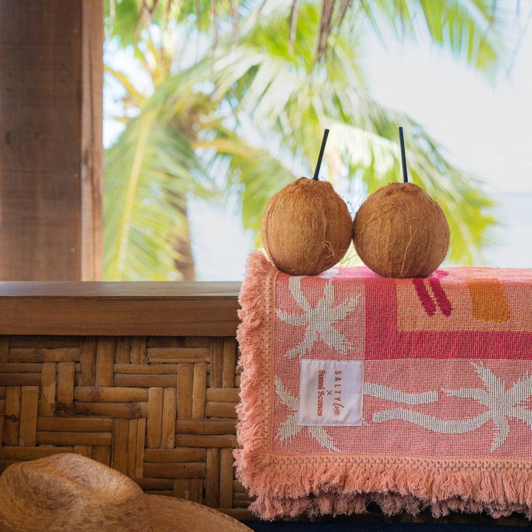 Sunni Scenes - Salty Luxe Travel Rug