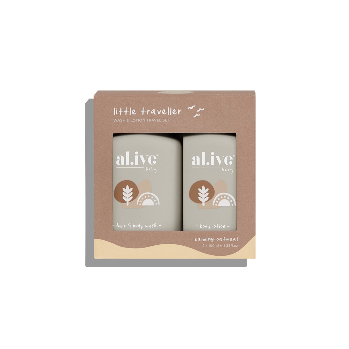 Little Traveller - Wash & Lotion Travel Set | Al.ive