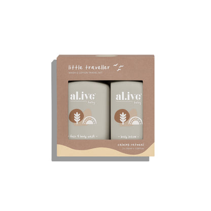 Little Traveller - Wash & Lotion Travel Set | Al.ive