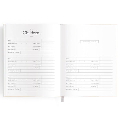 This Is My Story Memoir Journal Cream | Fox & Fallow