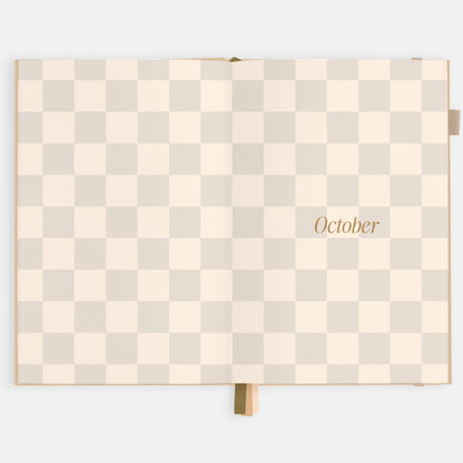 Fox & Fallow - 2026 Taupe A5 Horizontal Planner