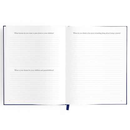 This Is My Story Memoir Journal Navy | Fox & Fallow