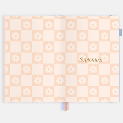 Fox & Fallow - 2026 Powder Stripe A5 Academic Vertical Planner