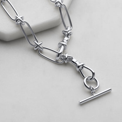 Lucia Necklace - Silver