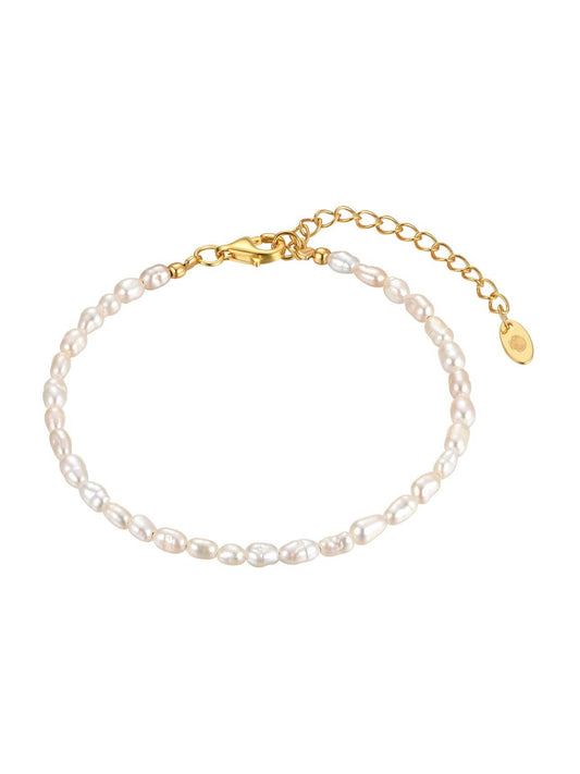 Pearl Sea Bracelet in 18k Gold Vermeil | Malakai the Label