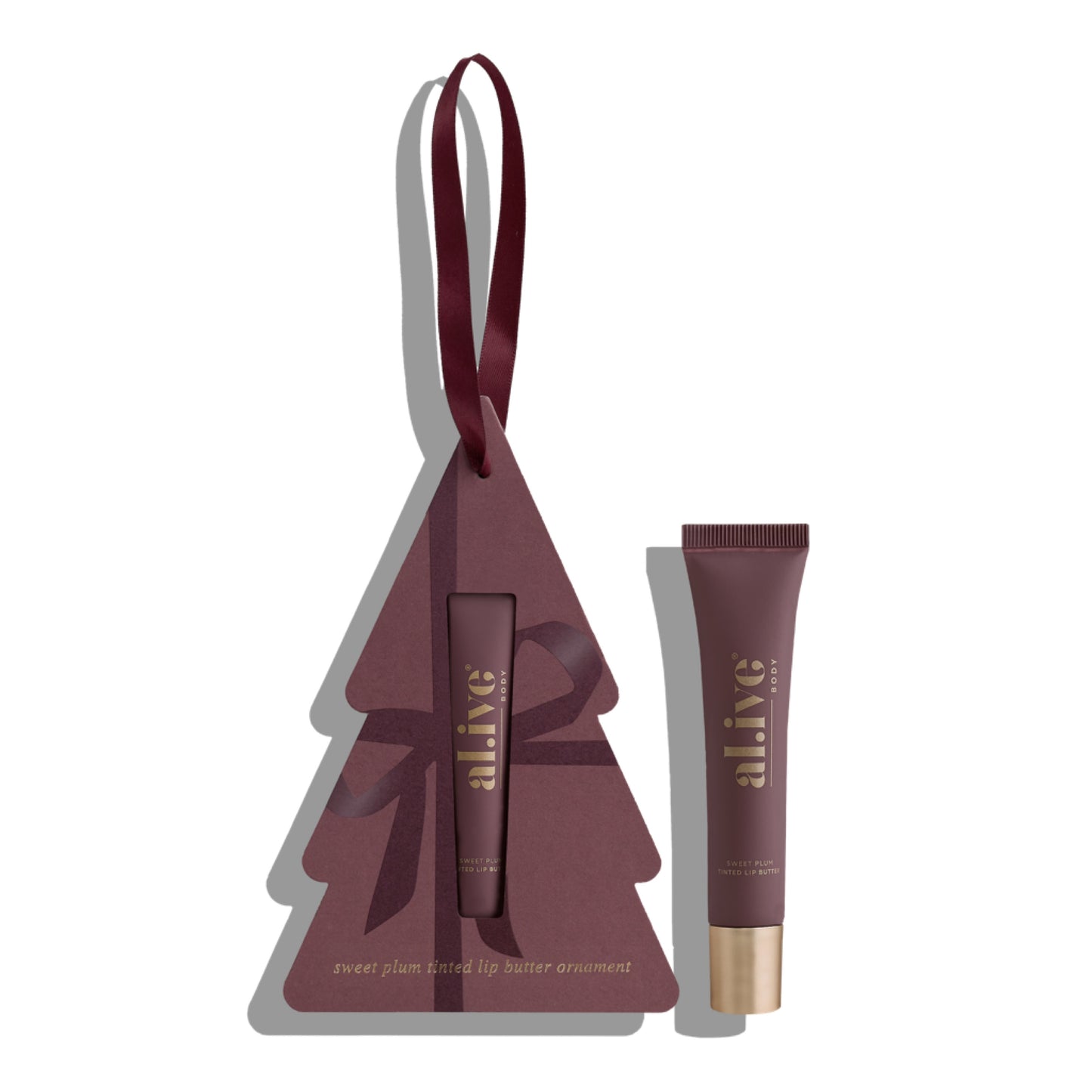 TINTED LIP BUTTER ORNAMENT - SWEET PLUM | Al.ive