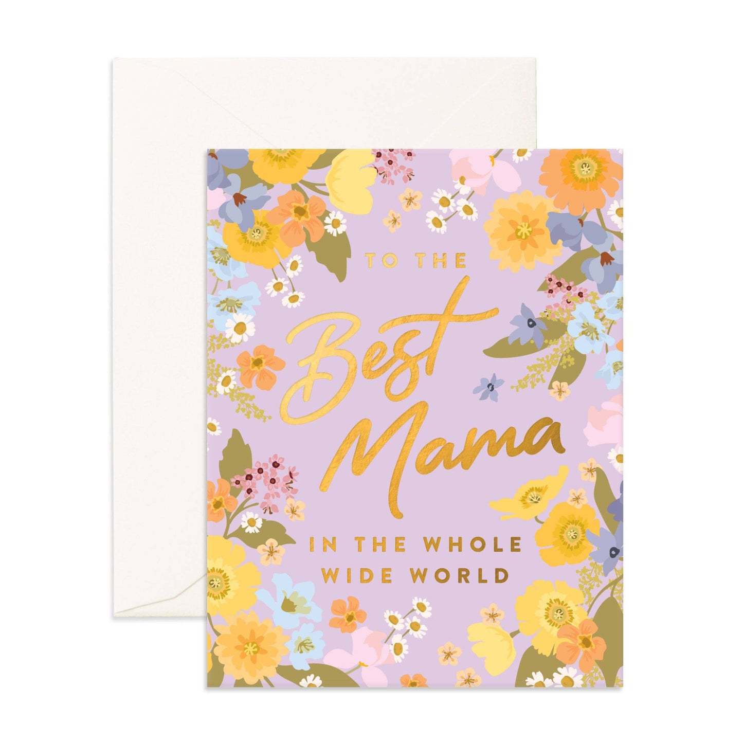 Fox & Fallow - Best Mama World Spring Greeting Card