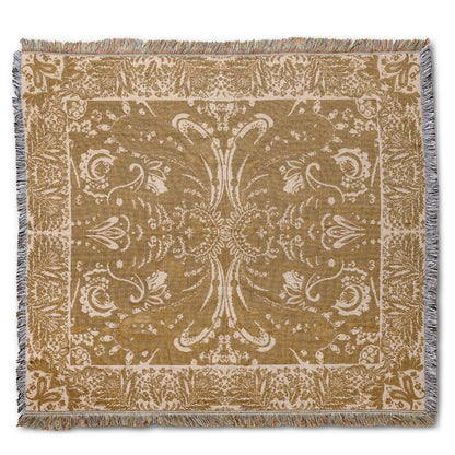 ‘Yesterday' Woven Picnic Rug/Throw: Regular 130x160cm | HENDEER