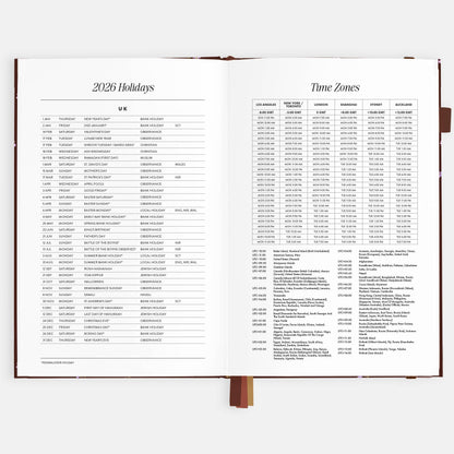 Fox & Fallow - 2026 Wisteria A5 Vertical Planner