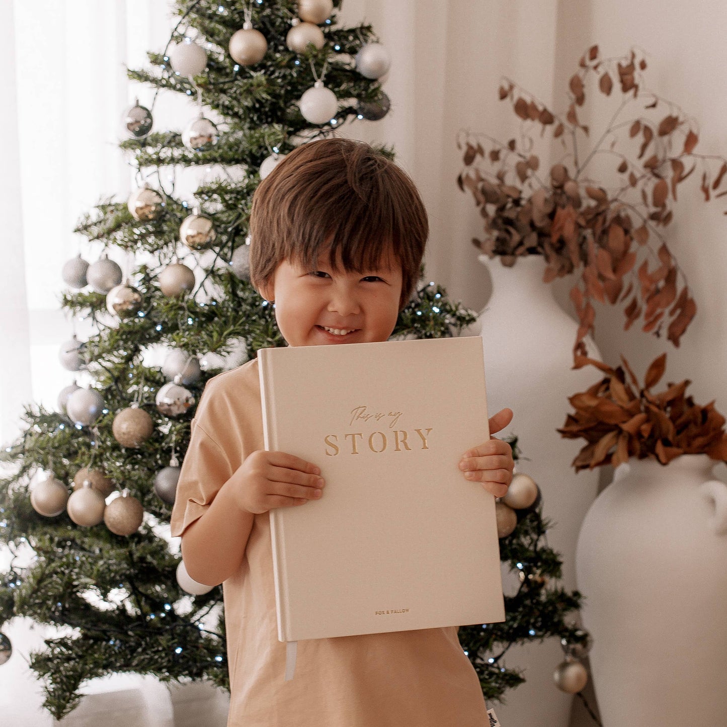 This Is My Story Memoir Journal Cream | Fox & Fallow