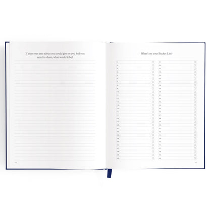 This Is My Story Memoir Journal Navy | Fox & Fallow