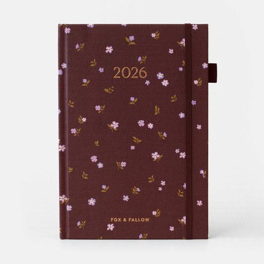 Fox & Fallow - 2026 Wisteria A5 Vertical Planner