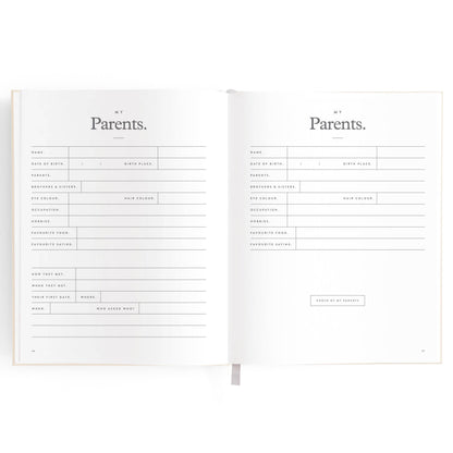 This Is My Story Memoir Journal Cream | Fox & Fallow