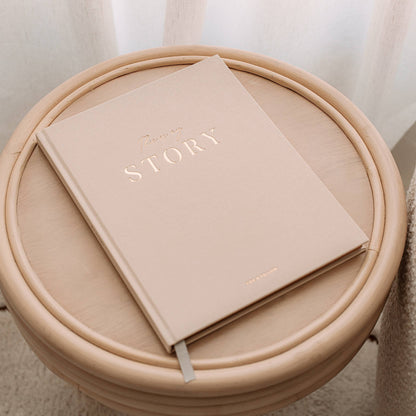 This Is My Story Memoir Journal Cream | Fox & Fallow