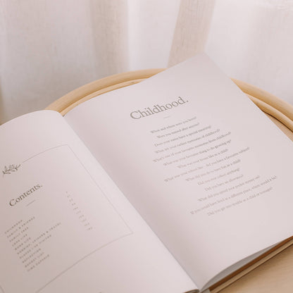 This Is My Story Memoir Journal Cream | Fox & Fallow