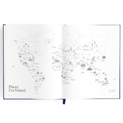 This Is My Story Memoir Journal Navy | Fox & Fallow