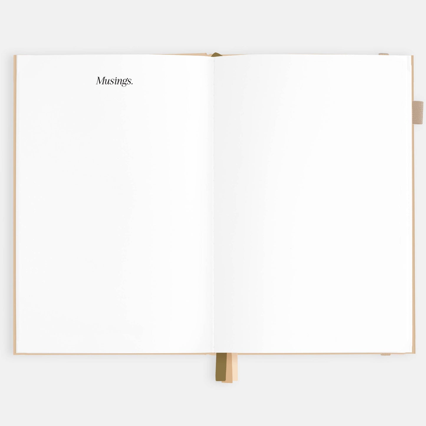 Fox & Fallow - 2026 Taupe A5 Horizontal Planner
