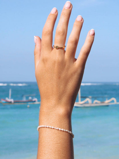 Pearl Sea Bracelet in 18k Gold Vermeil | Malakai the Label
