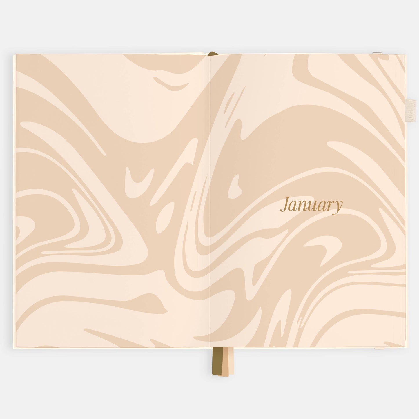 2026 Creme A5 Vertical Planner | Fox & Fallow