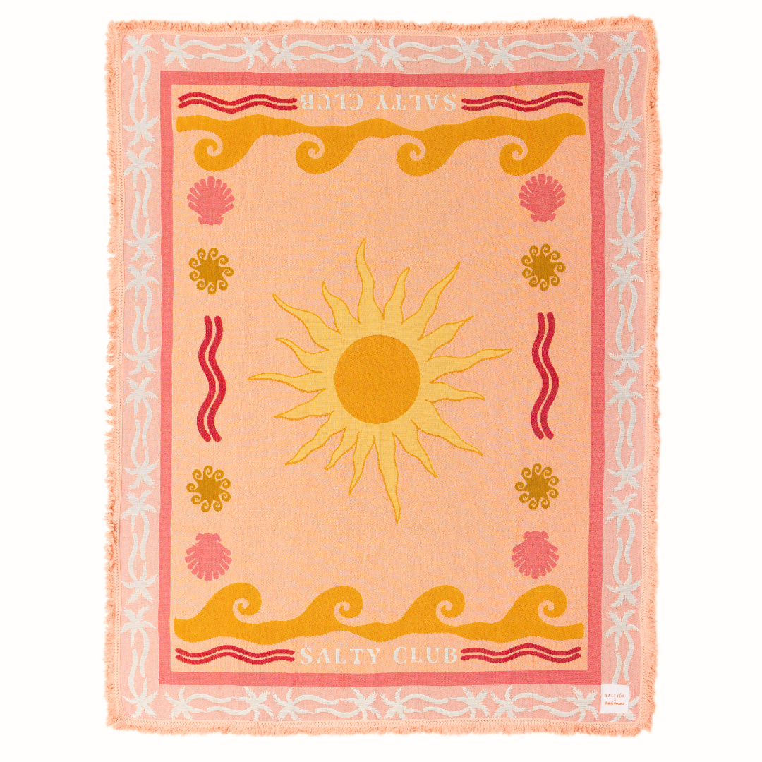 Sunni Scenes - Salty Luxe Travel Rug