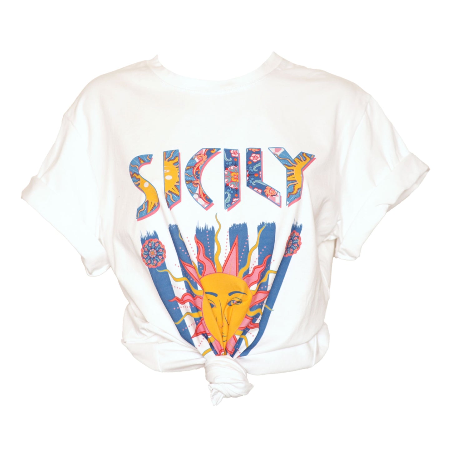 Sicily Tee T-Shirt - White
