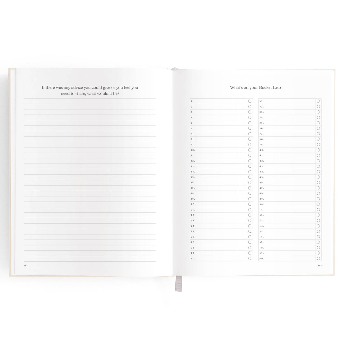 This Is My Story Memoir Journal Cream | Fox & Fallow