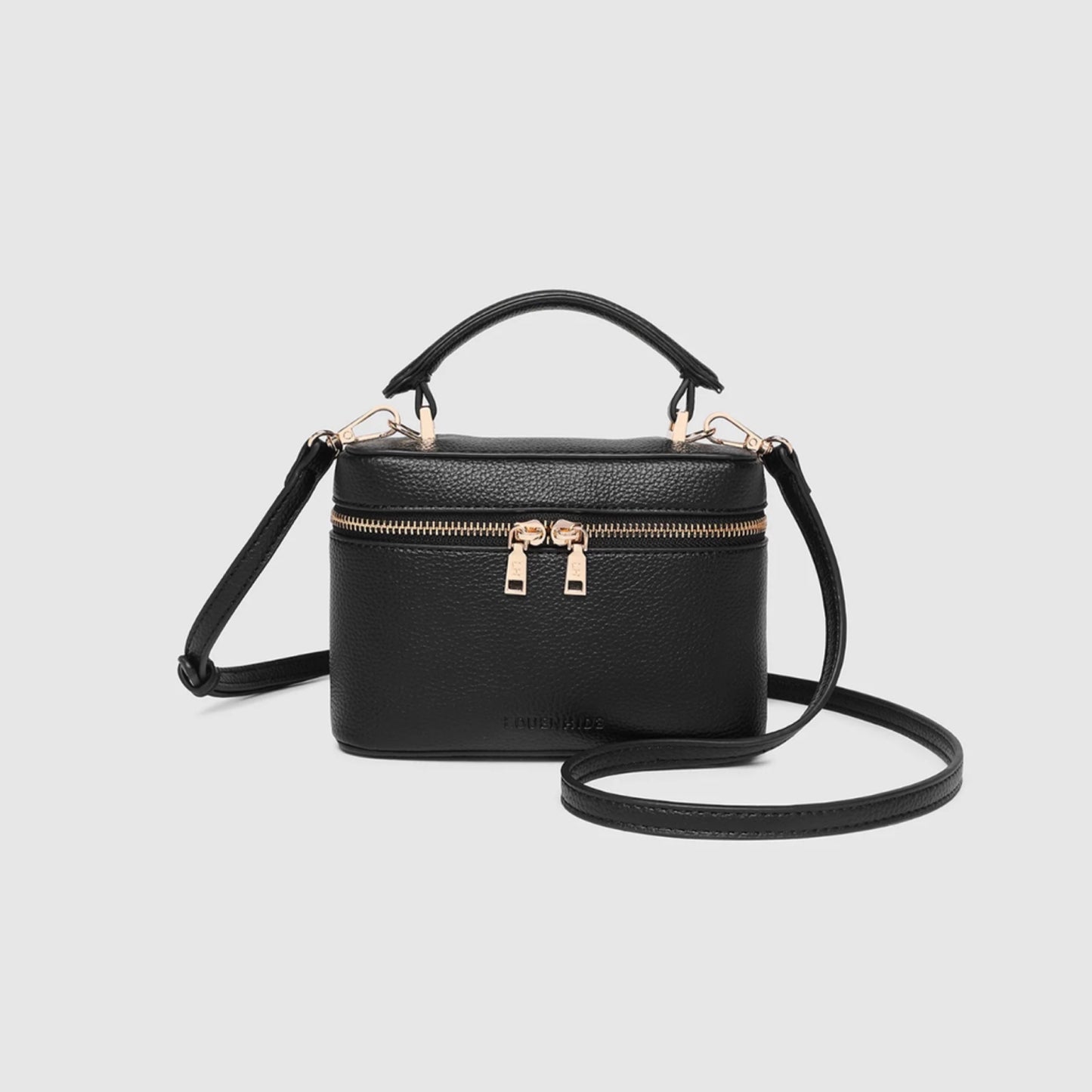 Palma Crossbody Bag - Black | LOUENHIDE