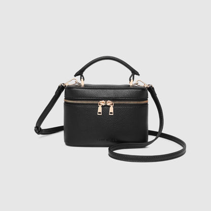 Palma Crossbody Bag - Black | LOUENHIDE