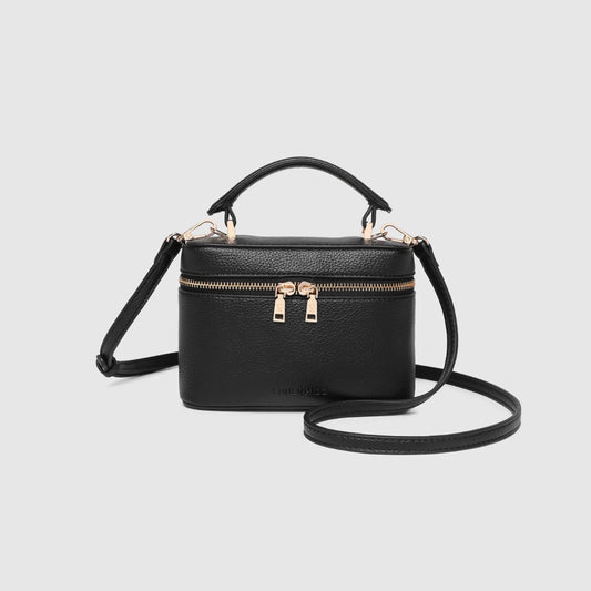 Palma Crossbody Bag - Black | LOUENHIDE