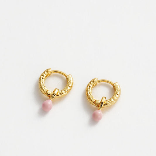 Emery Hoop Earrings - Gold