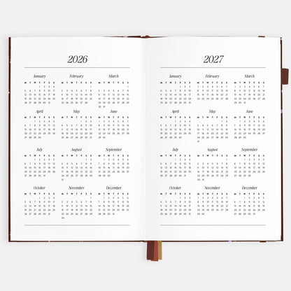Fox & Fallow - 2026 Wisteria A5 Vertical Planner