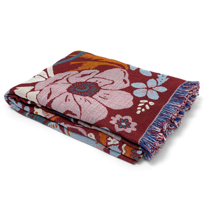 'Magical Mystery' Woven Picnic Rug/Throw Large 170x200cm - HENDEER